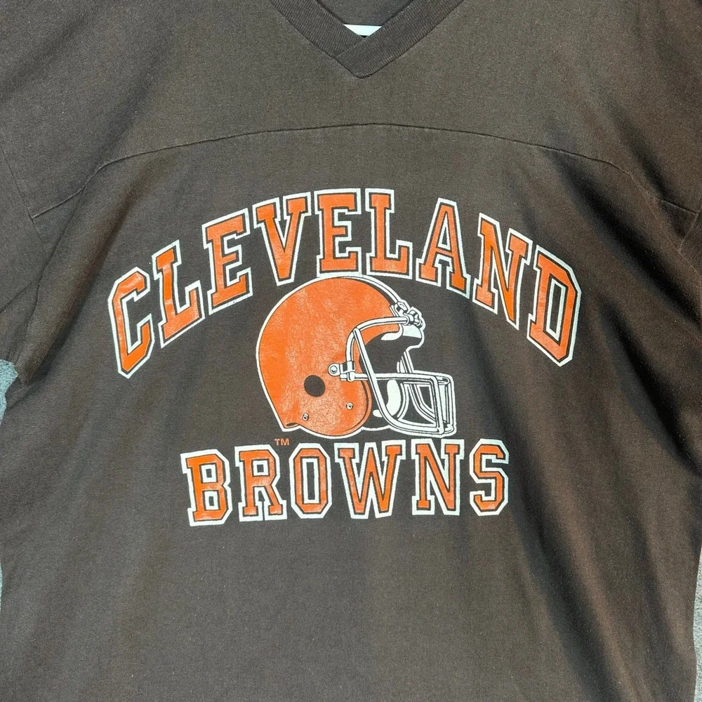 Vintage 1994 Cleveland Browns Football Jersey‎ T Shirt Logo 7 Mens XL